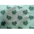 thumbnail image 4 of oneOone Cotton Silk Fabric Rabbit Block Printed Craft Fabric BTY 42 Inch Wide, 4 of 4