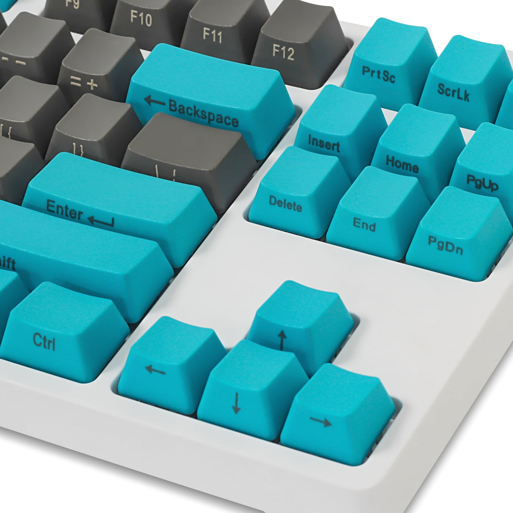 Hyssop PBT Keycaps Side Print Keyset Custom Keycaps OEM Profile for 108/104/87/61 MX Switches Mechanical Keyboard