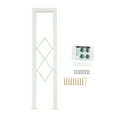 thumbnail image 5 of U-Shaped Stair Handrail, Diamond Shaped Decorative Stair Railing 7.87*33.46in, 5 of 15