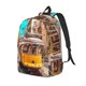thumbnail image 1 of Disketp Modern Urban Monkey print Canvas Backpack Lightweight Travel Daypack Student Rucksack Laptop Backpack-, 1 of 5