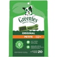 thumbnail image 3 of Greenies Original Flavor Adult Natural Dental Dog Treats Petite Size, 12 oz Pack (20 Count), 3 of 16