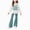 A70-Green, variant on NIEWTR 5-6 Years Baby Girl Fall Clothes Birthday Girl Outfit Letter Sweatshirt Long Sleeve Pullover Tops & Pants 2Pcs Set A70-Mint Green
