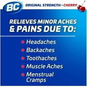 BC Headache & Backaches Fast Pain Relief Powder, Cherry, 24 ct, 3 Pack