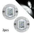 thumbnail image 2 of Cocobaby 2x Round Marine Boat LED Stern Lights White Cabin Deck Courtesy Light Waterproof, 2 of 7