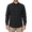 Black, variant on Men's Quick Dry Stretch Work Shirt, Long Sleeve Button Down Utility Shirt with Chest Pockets