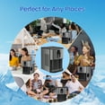 thumbnail image 4 of KNDKO Nugget Ice Maker Make Ice Efficiently, Be Ready For Ice Available In 15-20 Mins For 1-2 Cups Of Drink And Make 44 Lbs Ice In 24 Hours, Perfect For Family Party Or Office, 4 of 9