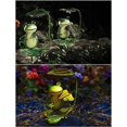 thumbnail image 4 of 2 Piezas de para Jardín, Lámpara LED de Rana, Luz Decorativa para Patio, Césped, Patio Cola Luces de estaca de camino, 4 of 8