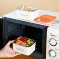 thumbnail image 5 of Safeglitz 304 Stainless Steel Food Container with Vented Lid - Stackable and Leak Proof, Split Design for Easy Cleaning, Perfect for Meal Prep and Refrigerated Storage, 5 of 9