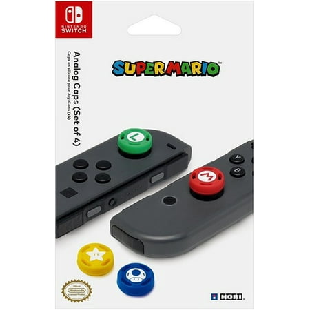 - HORI Analog Caps - Super Mario Edition for Nintendo Switch