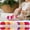 A, variant on Snmubt 25g Milk Cotton Crochet Yarn, Soft 4-Ply Knitting Wool for DIY Sweaters Hats Dolls, 65m, Peach Red