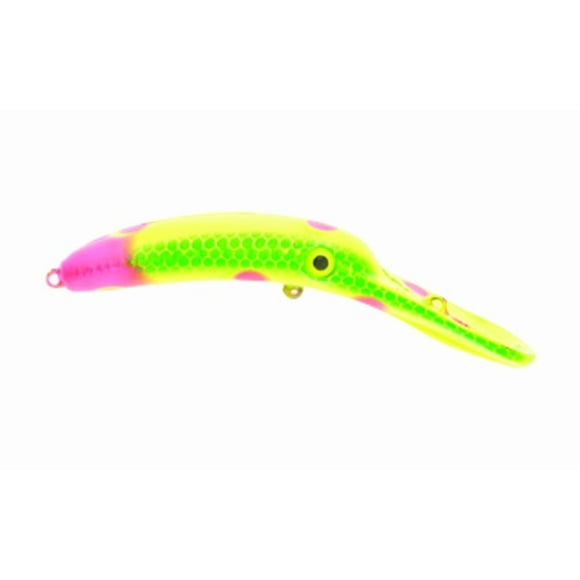 Wordens Yakima Bait Wordens Mag Lip, 3"- Mad Clown RED