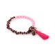 thumbnail image 1 of Pulsera con colgante de borla de doble color y perlas de concha de piedra natural, 1 of 1