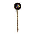 thumbnail image 1 of Art Moderne Occidental Cubisme Rétro Cheveux en Métal Bobby Pin Headwear, 1 of 3
