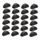 thumbnail image 2 of 24 piezas de portatarjetas de lugar, etiquetas, fotos, menús, clips, tarjetas de presentación portátiles de madera negro, 2 of 8