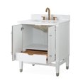 thumbnail image 2 of 30" White Tenant Brand Charlotte Bathroom Sink Vanity, 2 of 4