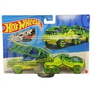 Mattel - Hot Wheels Super Rigs Die-Cast Vehicle - FOSSIL FREIGHT [GKC28]