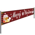 thumbnail image 3 of Merry Christmas Banner Christmas Decorations Merry Christmas Yard Sign Decor for Home Indoor Outdoor Party Decor Supplies, 3 of 16