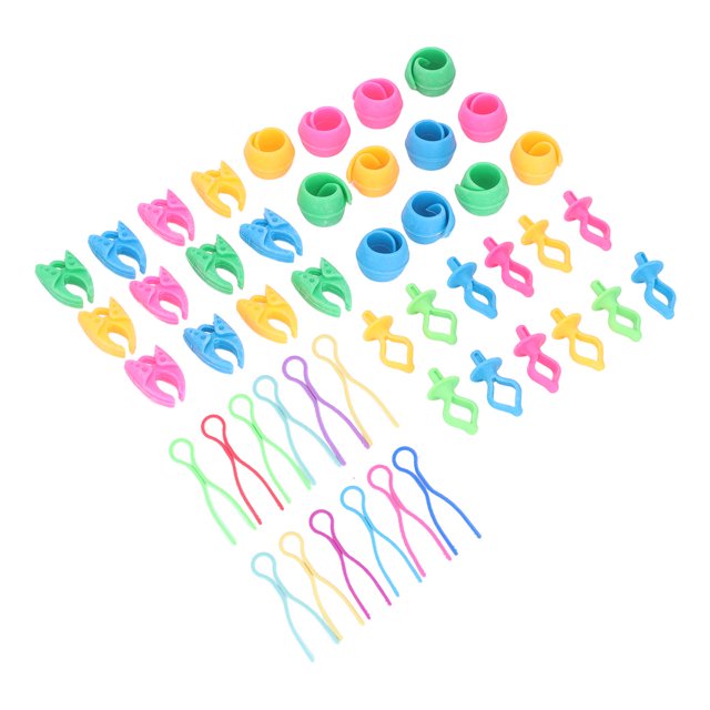 Clips De Bobina De Hilo Clips De Soporte De Bobina Delicados Y Coloridos Resistentes Duraderos Flexibles Prácticos Para Carretes De Bordado Para Coser En Casa ANGGREK Arte y Manualidades