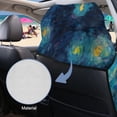 thumbnail image 5 of FOR U DESIGNS Galaxy Dachshund Print Car Seat Towel Covers Portable Washable Car Towel Seat Cover with Seat Absorption Athletic Outdoor Sport Running Towel, 5 of 7