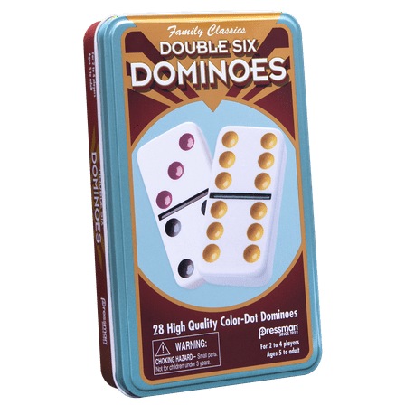 Pressman Toys - Double Six Dominoes