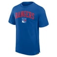 thumbnail image 2 of Men's Fanatics  Royal New York Rangers Elevated Pima T-Shirt, 2 of 3