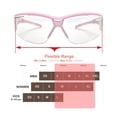 thumbnail image 4 of Gafas de seguridad HTS HUNTERSKY E9532 superflexibles antivaho, 4 of 9