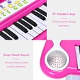 thumbnail image 3 of Patiojoy 37 Keys Kids Piano Electronic Keyboard Musical Piano Toy with Microphone&Stool, 3 of 8