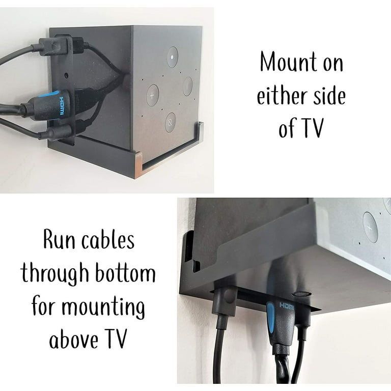 Dot Genie Easy Hanging Fire TV Cube Wall Mount Fits 1st Gen and New 2