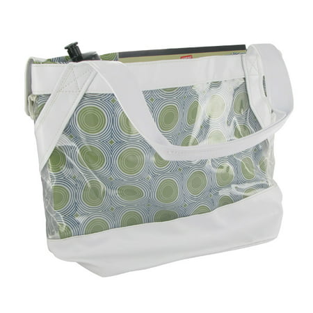 Aquarium Style 2 in 1 Clear Designer Tote Bag With Beautiful Spiral Design - 0