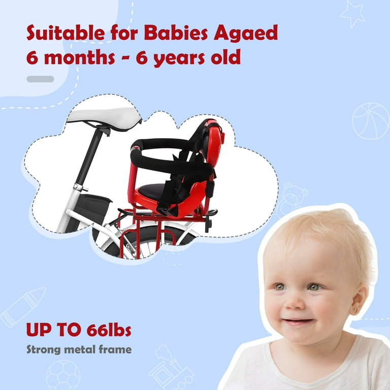 Bike seat for 7 month old hotsell