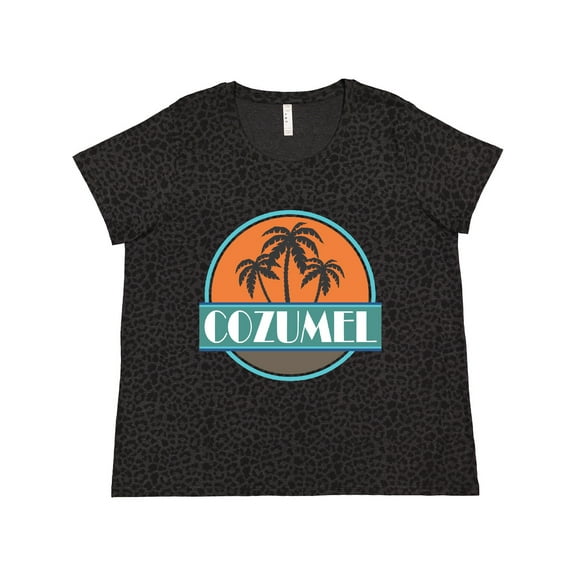 Inktastic Cozumel Mexico Vacation Cruise Women's Plus Size T-Shirt