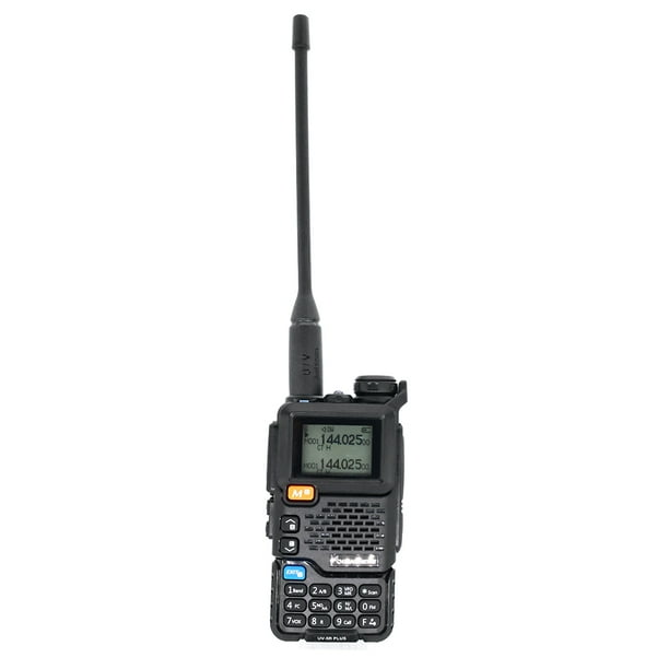 Walkie-Talkies Handie-Talkie Radio bidireccional UV-5R PLUS de largo alcance para radioaficionado (enchufe europeo)