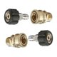 thumbnail image 4 of Accesorios para lavadora a presión, kit de conector rápido de manguera de alta presión, conecta lanza de barril y manguera, disco rápido de conexión rápida M22 3/8" 3/4", 4 of 5