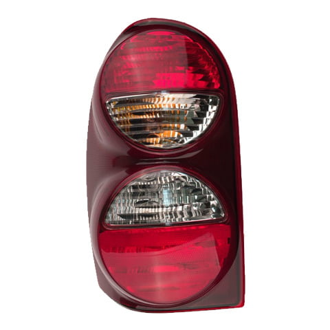 Anzo USA 211108 Jeep Liberty Black Tail Light Assembly Sold in Pairs