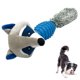 thumbnail image 1 of Juguete para perros TPR y felpa, juguete masticable duradero, juguete chirriante y juguete interactivo para cachorros pequeños y medianos Ormromra 2034751-2, 1 of 8