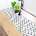 thumbnail image 4 of Moroccan White Black Table Runners Home Decorations for Family Dinner Outdoor Indoor Parties Thanksgiving Christmas Gathering, 4 of 5