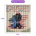 thumbnail image 5 of Republican Newfoundland Making Woof Count Election 2024 Shower Curtain Newfie Dog Lover Gifts Waterproof Bathroom Bathtub Curtain - 01002, 5 of 5