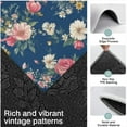 thumbnail image 3 of Pioneer Flower Floral Print Pattern Kitchen Rugs Sets Of 3,Kitchen Runner Rugs Non Skid Washable,Decorative Kitchen Floor Mats for Kitchen,Sink,Laundry,17"x30"+ 17"x47" + 17"x59", 3 of 6