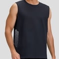 thumbnail image 2 of Krdevn Summer Men's Sleeveless T Shirt Ice Silk Sports Top Loose Fit Running Gym Workout Vest,Tank Tops Men,XXL, 2 of 4