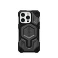 thumbnail image 3 of UAG iPhone 14 Pro Case Kevlar Silver 6.1" Monarch Pro Built-in Magnet Compatible with MagSafe Charging Rugged Shockproof Dropproof Premium Protective Cover, 3 of 6