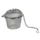 thumbnail image 2 of 2 stainless steel tea infusers. Lockable mesh ball for tea and spices. 6cm diameter., 2 of 4