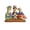 typeA, variant on 3.9" America 250 Decorations Table Decor Wooden Patriotic Decorations Memorial Day Table Centerpiece Red White Blue 250th Anniversary Decor for Independence Day Home Office Kitchen Party ()