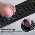 thumbnail image 4 of Rectangular Shower Floor Drain, 7.9inch Length Linear Shower Drain Removable Grate Gravity Closure Double Filtration 304 Stainless Steel  For Hotel, 4 of 8