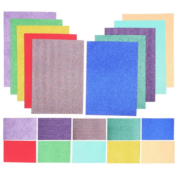 20 Sheets Foam Paper for Crafts Sponge Kindergarten DIY Material Handmade Eva
