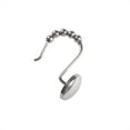 thumbnail image 2 of Utopia Alley Shower Hooks - Shower Curtain Rings for Bathroom - Rust Resistant Roller Shower Curtain Hooks for Shower Curtain or Liner - Set of 12, Brushed Nickel, 2 of 10