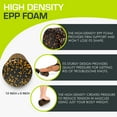 thumbnail image 3 of ProsourceFit High Density Speckled Black Foam Roller for Myofascial Release, Trigger Point Massage, and Muscle Therapy, 3 of 7