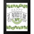 thumbnail image 2 of Jacobs, Cindy 12x14 Black Modern Framed Museum Art Print Titled - Happy St. Patricks Day, 2 of 5