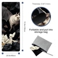 thumbnail image 4 of Bats Gym Towel with Storage Bag, 72.8"x26.8", Suitable for Yoga, Pilates, Fitness, Hot Yoga Towel, Yoga Mat Towel, Yoga Blankets, 4 of 6