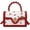 Red, variant on Sweet Crossbody Bag Fashion Cherry Print Top-Handle Handbag Ladies Shoulder Bag Women Sling Clutch Purse