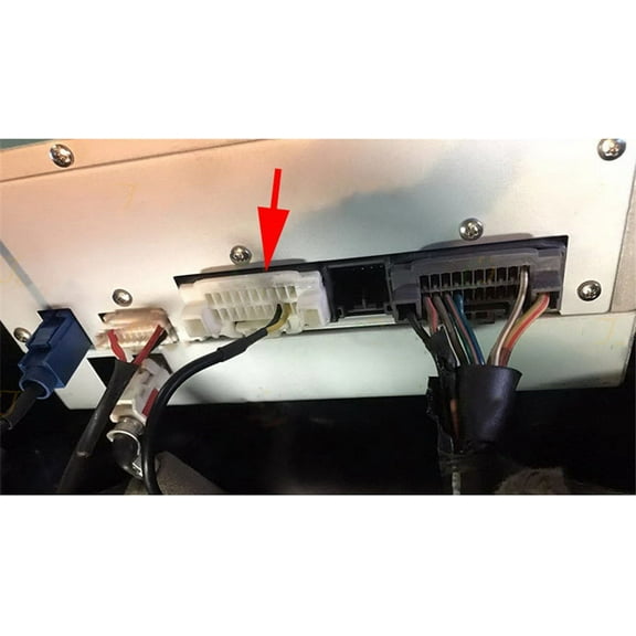 20 Pin RCA Connector Reverse Backup Camera Adapter Cable For Jeep Chrysler Dodge